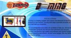 Desktop Screenshot of doming.co.za